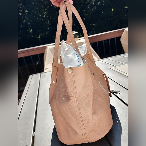 Tiffany & Co. Silver and Tan Tote Bags - Picture 11 of 15